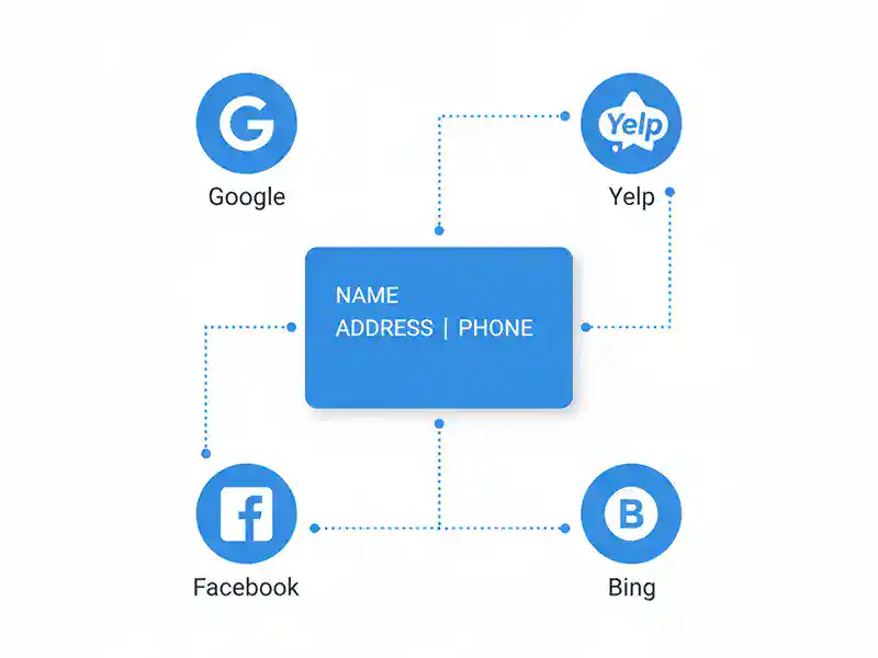 Building local citations and maintaining NAP consistency to improve local SEO and search visibility.