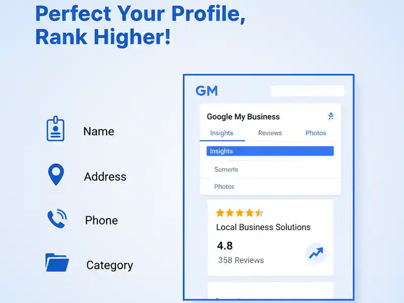 Optimize your Google My Business profile to improve local search visibility