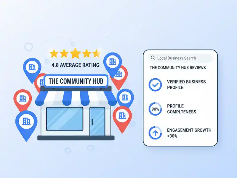 Optimizing your Google My Business profile to boost visibility and attract more local customers.