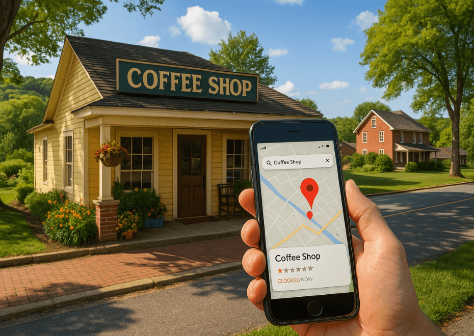 Local map showing optimized business location by Sohel Farazy