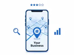 Be found locally by optimizing with local SEO to attract nearby customers and grow your business.