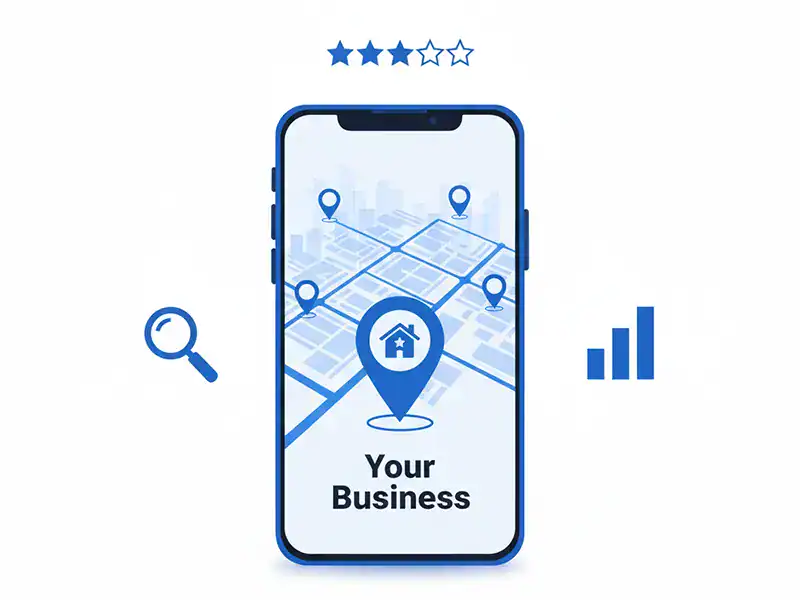 Be found locally by optimizing with local SEO to attract nearby customers and grow your business.